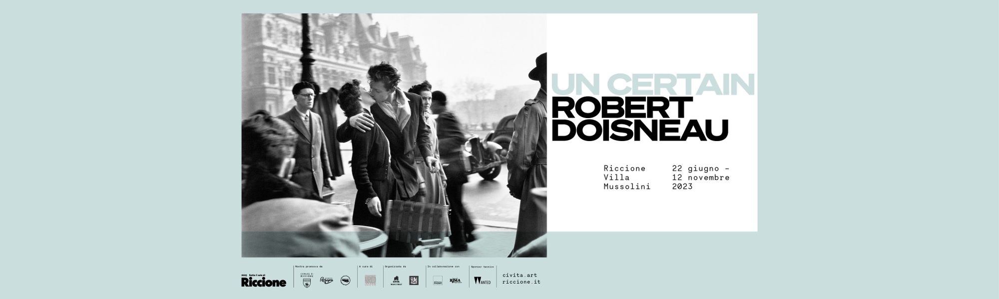 robert doisneau; riccione; mostra fotografica