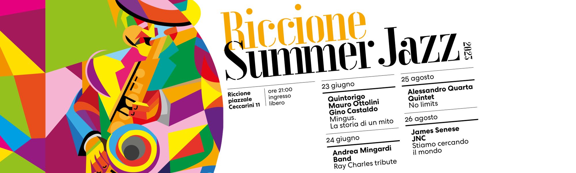 riccione summer jazz; estate 2023; riccione