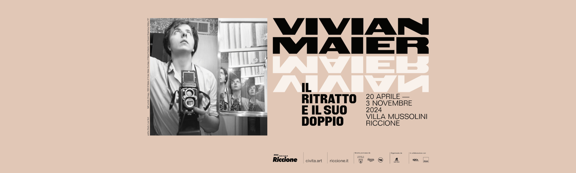 vivian maier; riccione; mostra fotografica