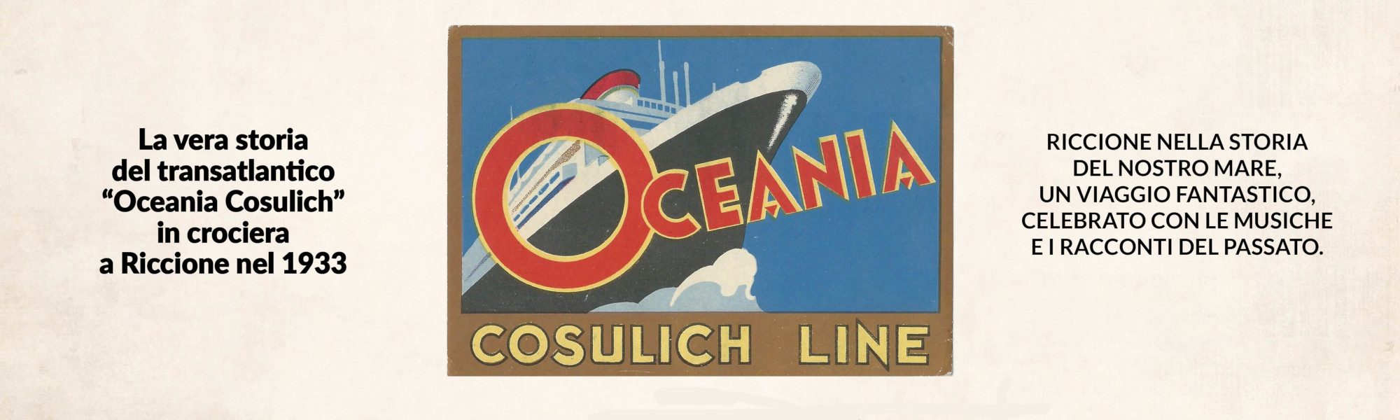 oceania; commedia musicale