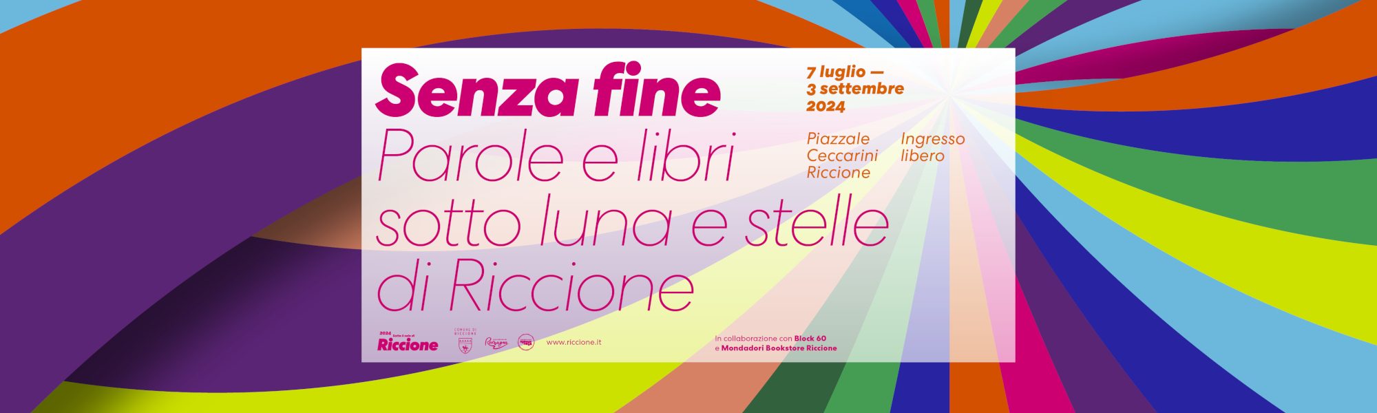 senza fine; riccione; appuntamenti letterari; cultura