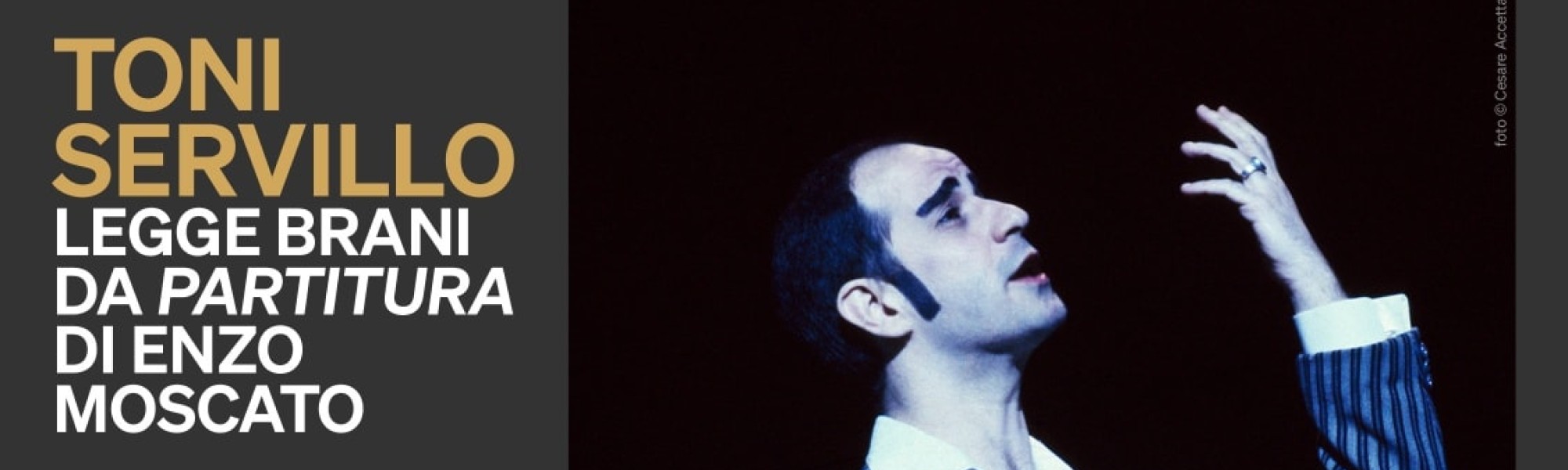 toni servillo; partitura; riccione teatro